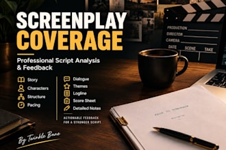 provide professional script coverage and feedback for your screenplay