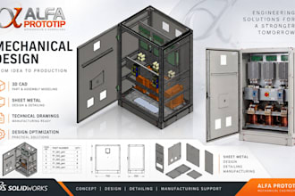 design mechanical parts and products in solidworks