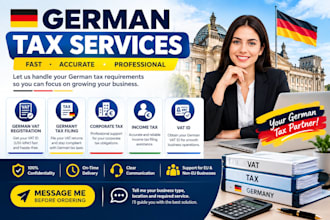 do german vat registration, germany tax filing, corporate tax income tax, vat id