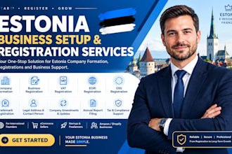 handle estonia company formation, estonia vat, eori, and trademark registration