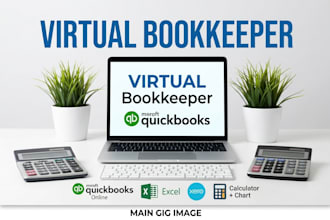 be your virtual bookkeeper for quickbooks, xero and excel