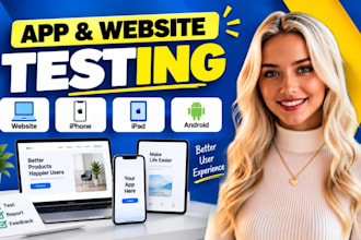 qa review and test ios app, andriod app user experience and website review