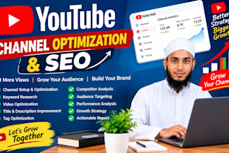 do youtube marketing, SEO and channel promotion