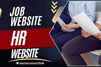 design exclusive HR website job website HR consultant website recruitment agency