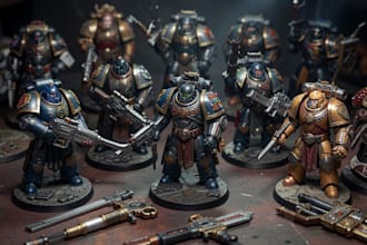 paint your warhammer 40k and fantasy miniatures