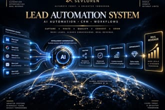 build an ai lead automation and CRM workflow