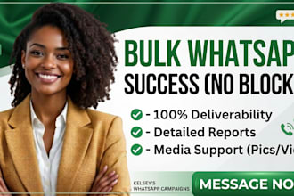 do whatsapp bulk messaging, targeted promotion, and marketing campaigns