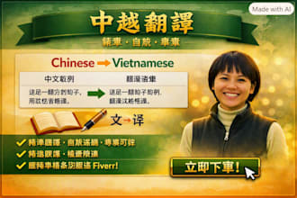translate chinese to vietnamese accurately and naturally
