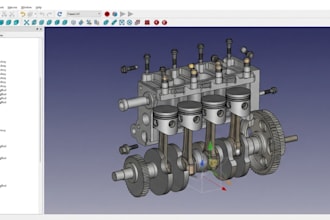 create 3d parametric cad models and mechanical assemblies in freecad