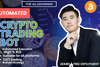 build advance ai crypto trading bot, automated crypto bot, crypto trading bot