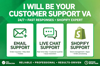 provide professional customer support and data entry service