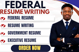 write military veteran civilian resume federal government cv usajob assessment