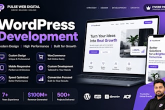 build a conversion focused wordpress website for your business