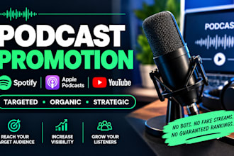 do podcast promotion and spotify promotion for organic podcast growth