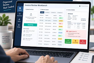 automate invoice ocr, validation, and human review workflows