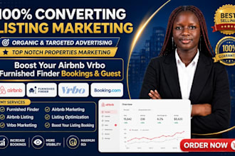 do airbnb seo, furnished finder, mid term rental marketing to get fast booking