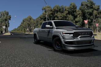 custom realistic beamng drive racing maps, beamng track and driving environments