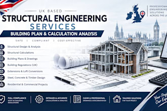 do UK structural engineering service, for building plan and calculation analysis