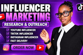 do tiktok and instagram influencer research, outreach, and campaign manager