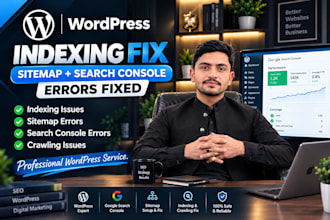 fix wordpress indexing , sitemap and search console errors