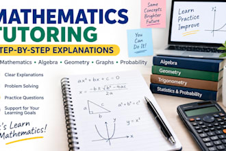 tutor for mathematics and statistics