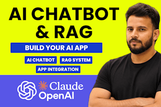 build an ai chatbot or rag system for your app