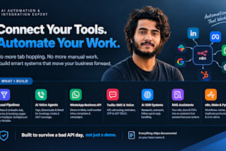 build n8n automation, claude code expert and CRM integration