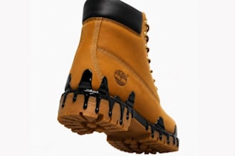 design custom timberland style boots with unique dripping effects