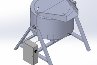 design mechanical parts and machines in solidworks