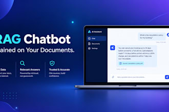 build a rag chatbot trained on your documents