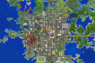 build custom minecraft server spawn hub lobby optimized for java and bedrock