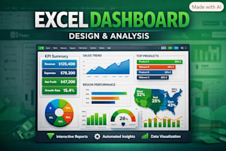 build automated excel dashboards