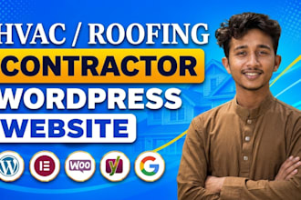build a contractor wordpress website with ai automation and lead genaration