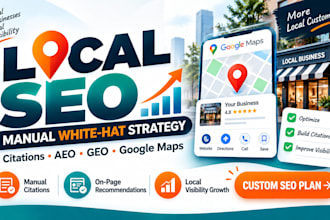 do manual local SEO with high authority links citations GEO aeo ai optimization