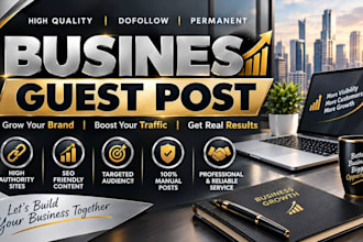 do high da business guest post with high authority business backlinks