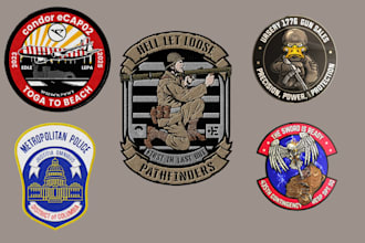 designor redesign custom military tactical army logo patch