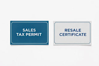 register your US seller permit, resale certificate and sales tax permit
