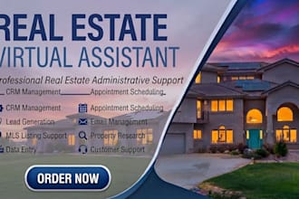 do real estate research, data entry and mls listing on arbnb, zillow, realtor