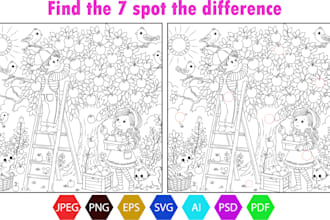 create an amazing spot the difference challenge