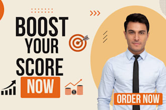 professionally boost your credit score and credit report