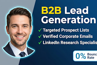build a targeted b2b prospect list for lead generation