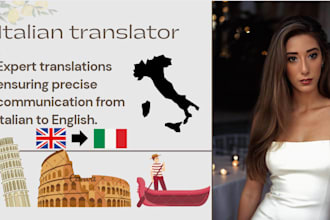 translate english to italian and italian to english professionally