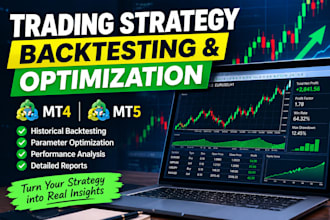 backtest or optimize your trading strategy