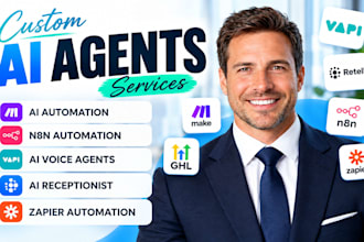 build custom ai voice agents and automation ai workflows ghl voice agents buz