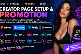 setup fanvue, onlyfans promotion fansly patreon page, adult web promotion