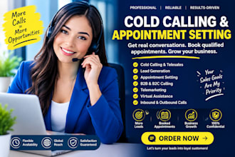 be cold caller VA for UK USA cold calling appointment setter and telemarketing