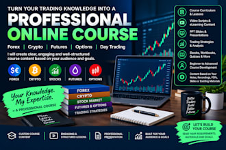 forex, crypto, stock, day trading online course content, PPT, ebooks, video