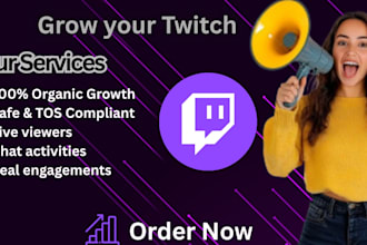boost twitch channel, live viewers and twitch promotion