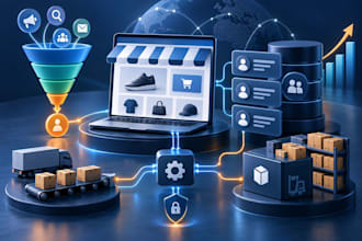 plan shopify CRM erp and API integrations