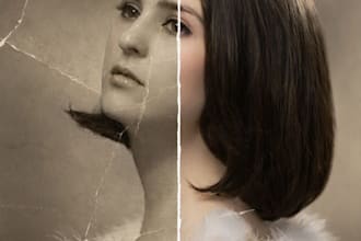 professionally upscale your old blurry photos